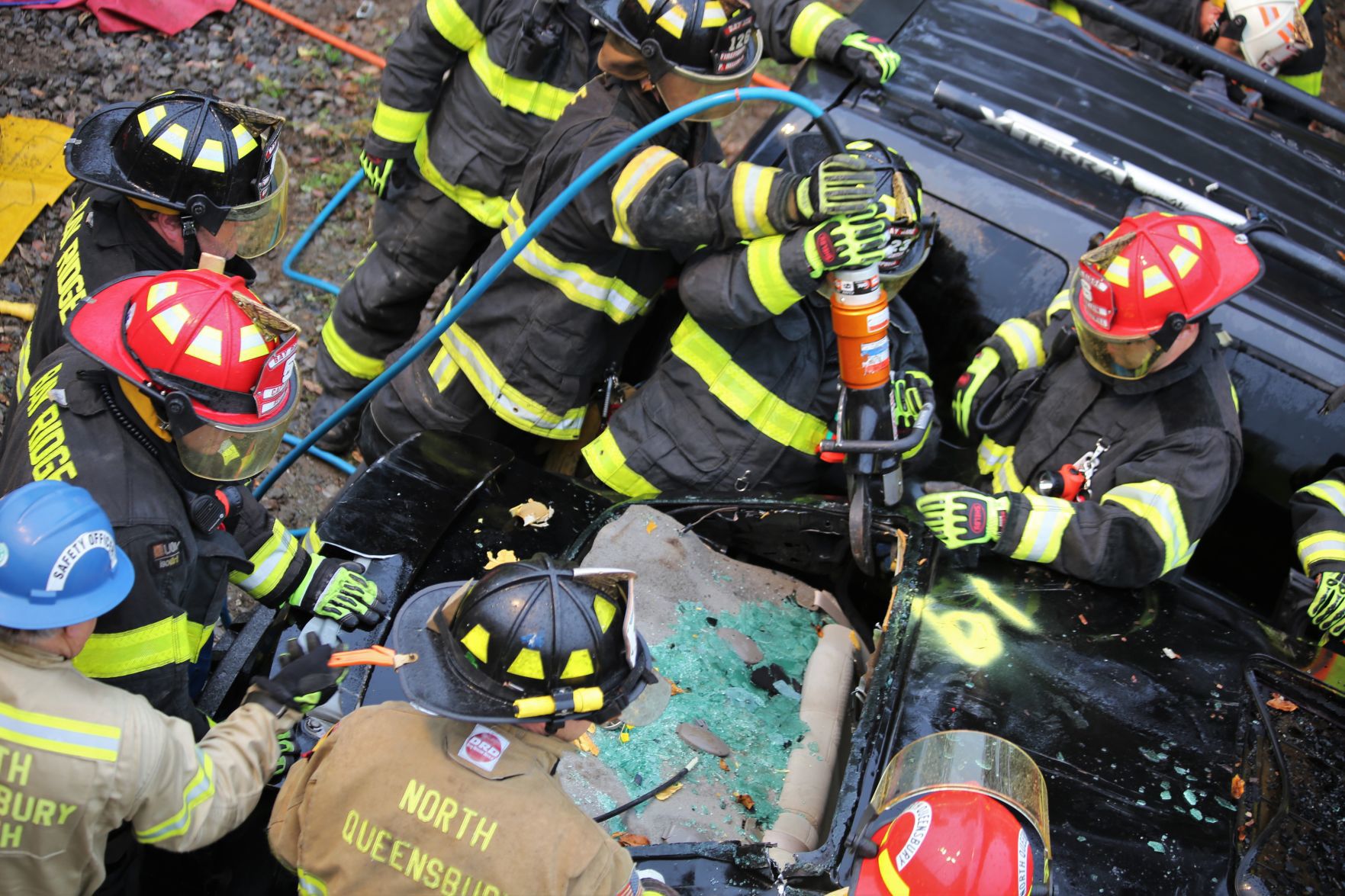 Mass casualty drill in Queensbury